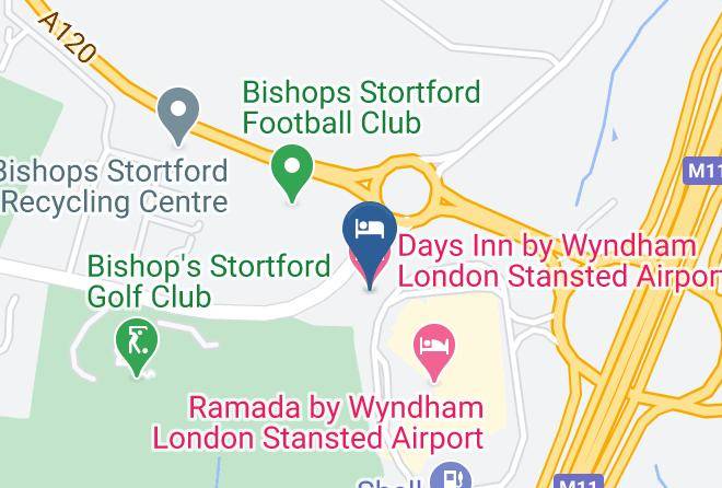 Essex - Days Inn By Wyndham London Stansted Airport Maps