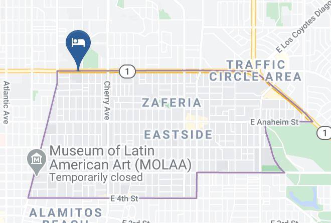 Los Angeles - Days Inn By Wyndham Long Beach City Center Maps