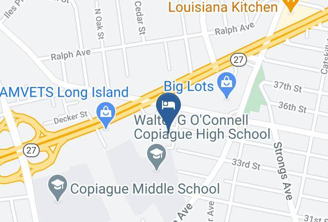 Suffolk - Days Inn By Wyndham Long Island Copiague Maps
