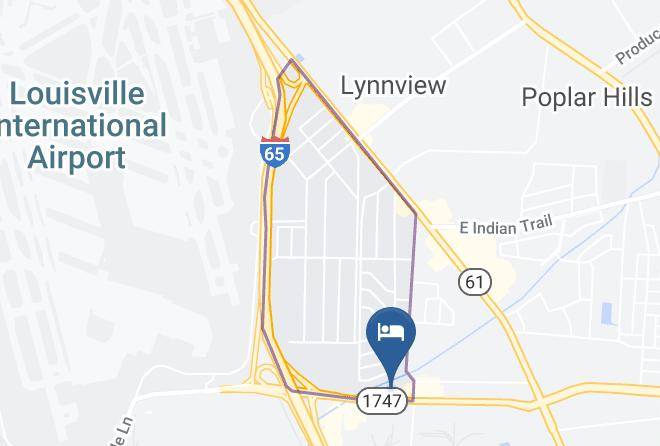 Jefferson - Days Inn By Wyndham Louisville Airport Fair And Expo Center Maps