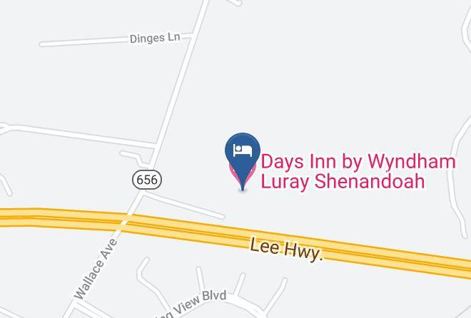 Page - Days Inn By Wyndham Luray Shenandoah Maps