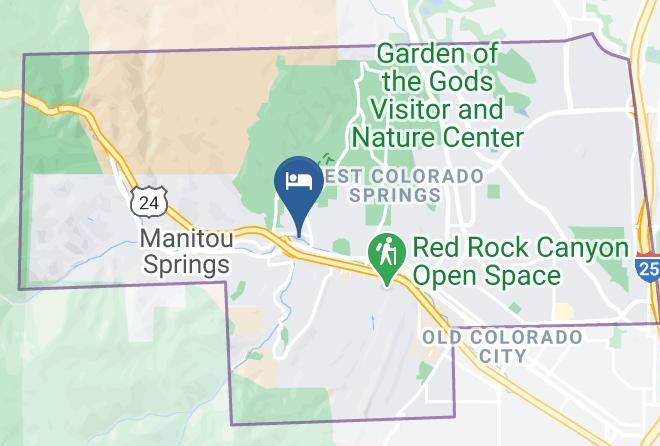 El Paso - Days Inn By Wyndham Manitou Springs Maps