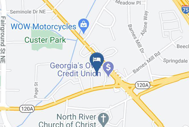Cobb - Days Inn By Wyndham Marietta White Water Maps