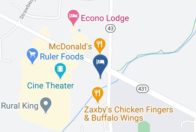 Weakley - Days Inn By Wyndham Martin Maps