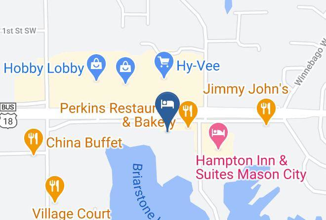 Cerro Gordo - Days Inn By Wyndham Mason City Maps