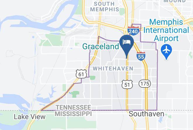 Shelby - Days Inn By Wyndham Memphis At Graceland Maps