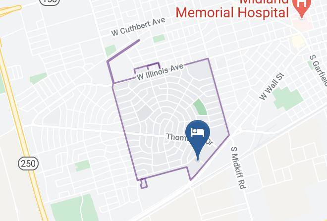 Days Inn By Wyndham Midland Map