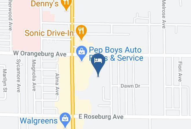 Stanislaus - Days Inn By Wyndham Modesto Maps