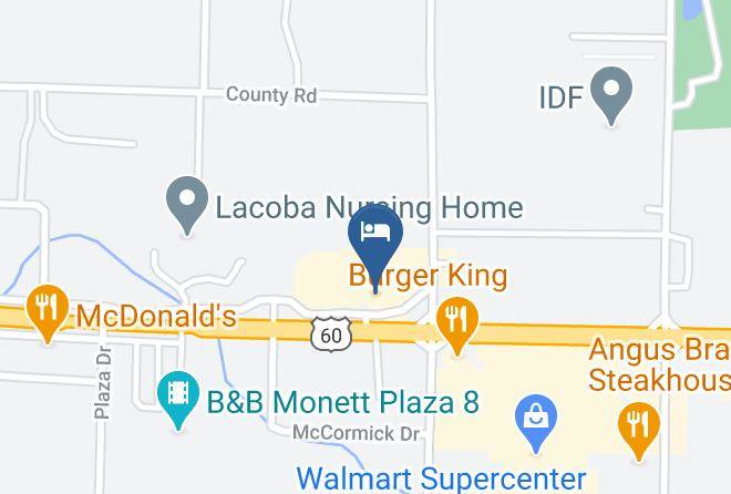 Barry - Days Inn By Wyndham Monett Maps