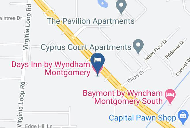 Montgomery - Days Inn By Wyndham Montgomery Maps