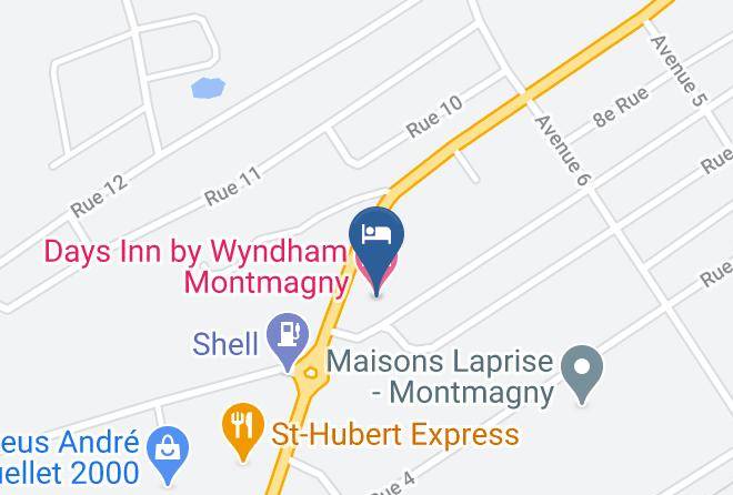 Montmagny Regional County Municipality - Days Inn By Wyndham Montmagny Maps