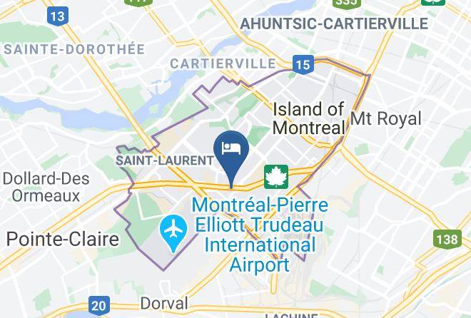 Montreal - Days Inn By Wyndham Montreal Airport Conference Centre Maps