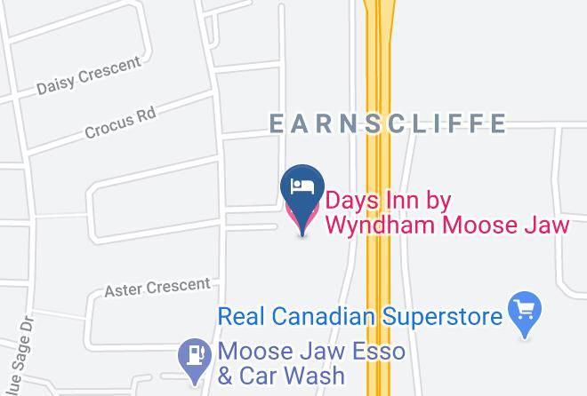 Division 7 - Days Inn By Wyndham Moose Jaw Maps