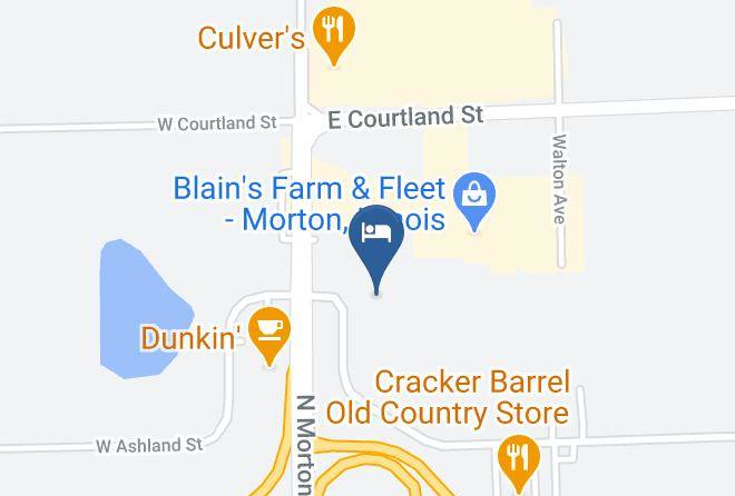 Tazewell - Days Inn By Wyndham Morton Maps