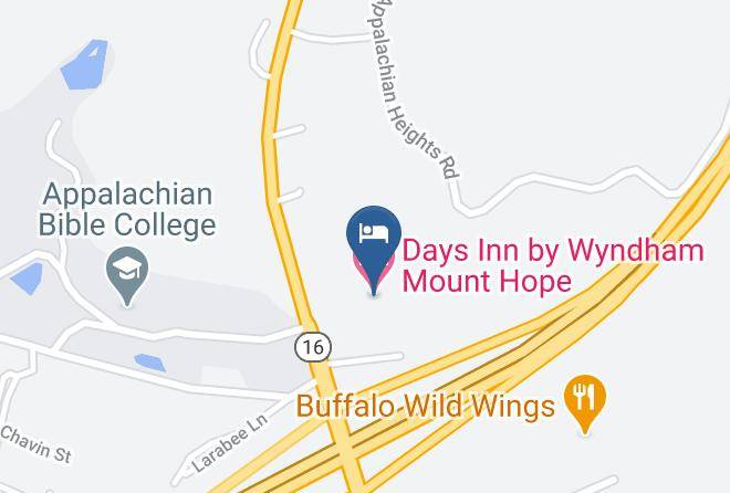 Raleigh - Days Inn By Wyndham Mount Hope Maps