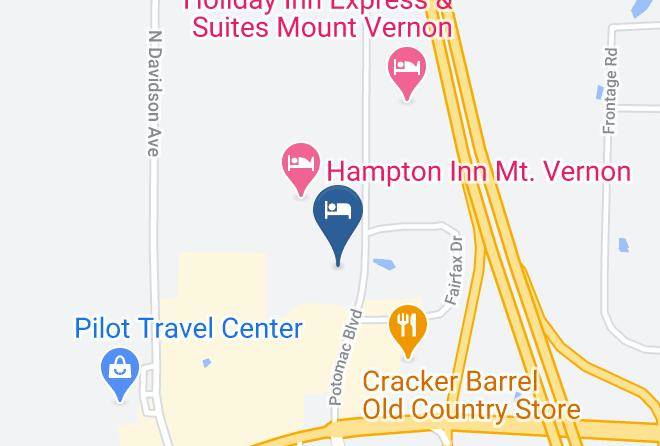 Jefferson - Days Inn By Wyndham Mount Vernon Maps