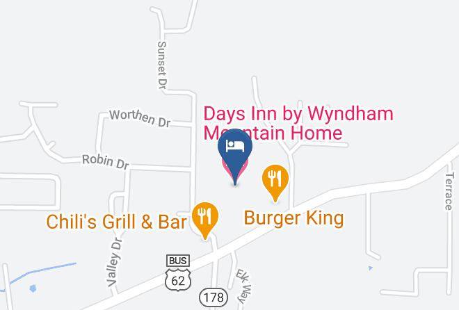 Baxter - Days Inn By Wyndham Mountain Home Maps