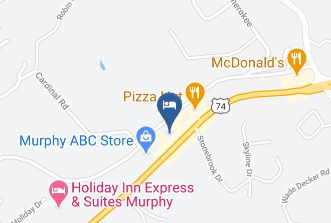 Cherokee - Days Inn By Wyndham Murphy Maps