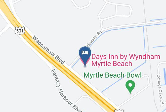 Horry - Days Inn By Wyndham Myrtle Beach Maps