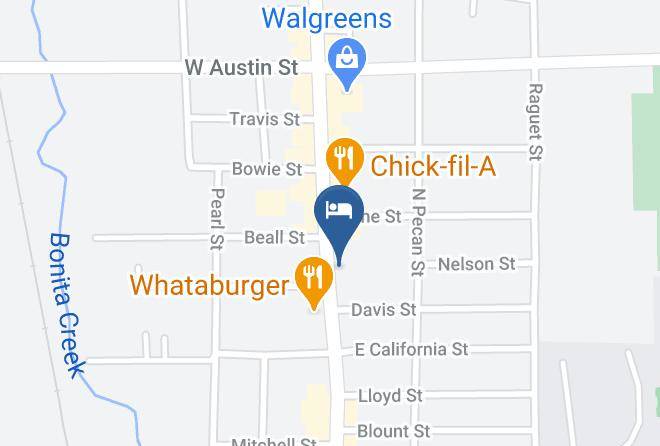 Nacogdoches - Days Inn By Wyndham Nacogdoches Sfa University Downtown Maps