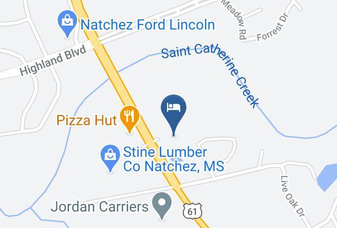 Adams - Days Inn By Wyndham Natchez Maps