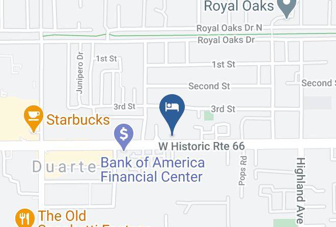 Days Inn By Wyndham Near City Of Hope Map