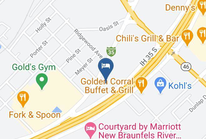 Days Inn By Wyndham New Braunfels Map