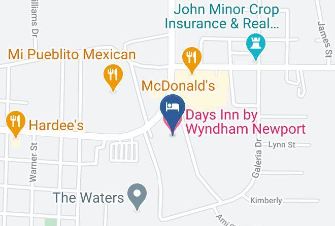 Jackson - Days Inn By Wyndham Newport Maps