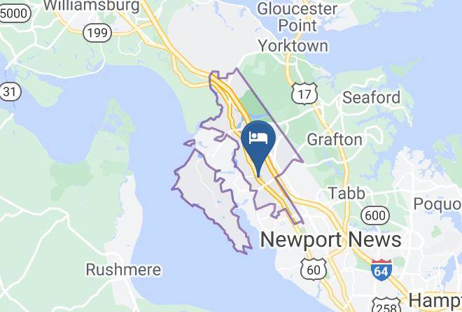 Days Inn By Wyndham Newport News Map