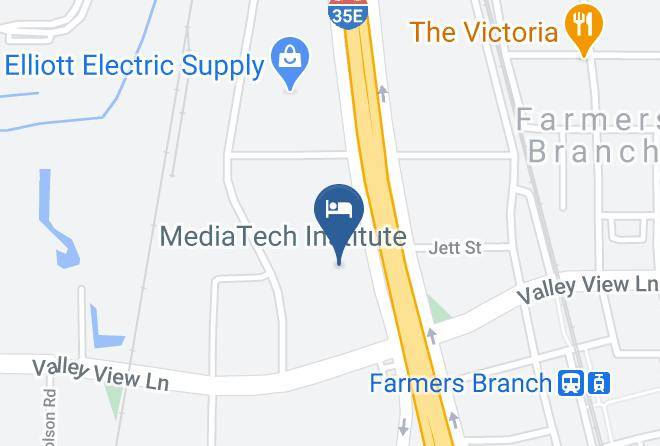 Dallas - Days Inn By Wyndham North Dallas Farmers Branch Maps