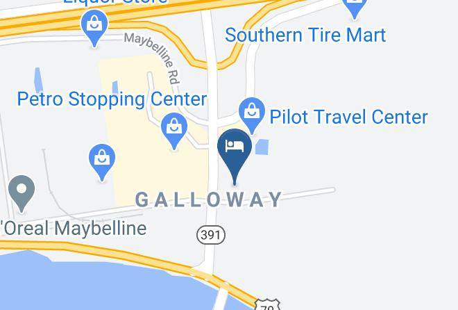 Days Inn By Wyndham North Little Rock Galloway Map