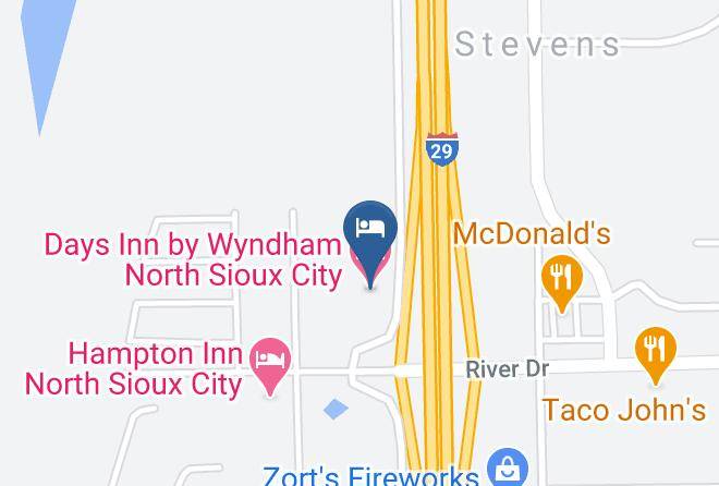 Union - Days Inn By Wyndham North Sioux City Maps