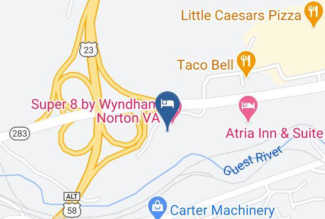 Norton City - Days Inn By Wyndham Norton Maps