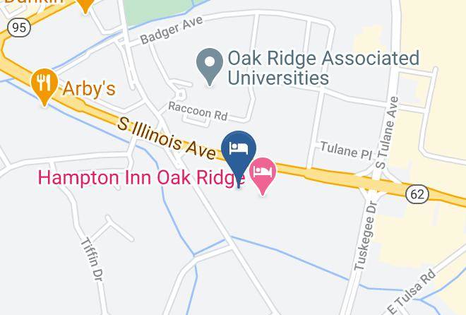 Anderson - Days Inn By Wyndham Oak Ridge Knoxville Maps