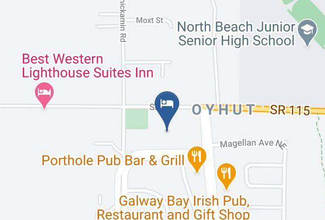 Grays Harbor - Days Inn By Wyndham Ocean Shores Maps