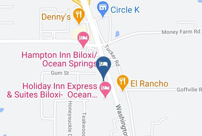 Jackson - Days Inn By Wyndham Ocean Springs Maps