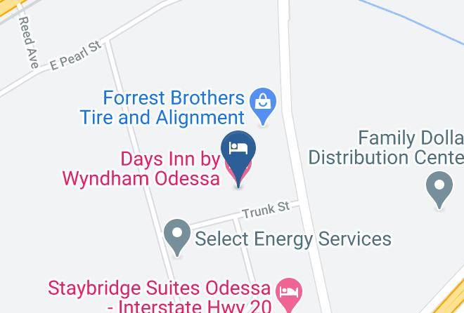 Days Inn By Wyndham Odessa Map