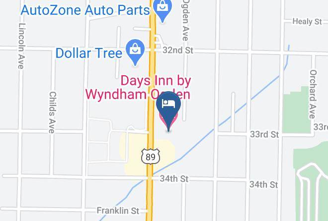 Weber - Days Inn By Wyndham Ogden Maps
