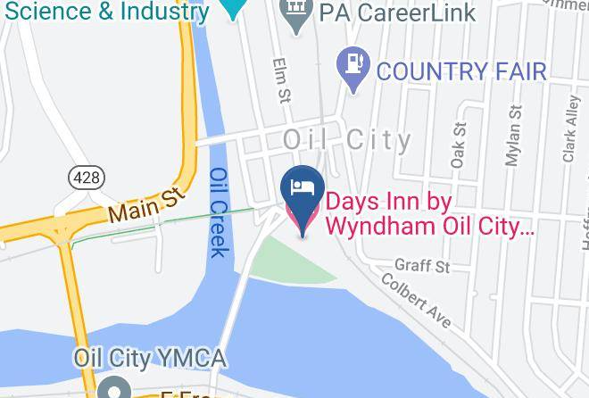 Venango - Days Inn By Wyndham Oil City Conference Center Maps
