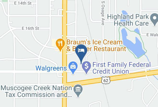 Okmulgee - Days Inn By Wyndham Okmulgee Maps