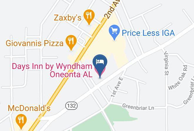 Blount - Days Inn By Wyndham Oneonta Al Maps