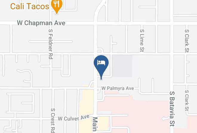 Days Inn By Wyndham Orange Anaheim Map