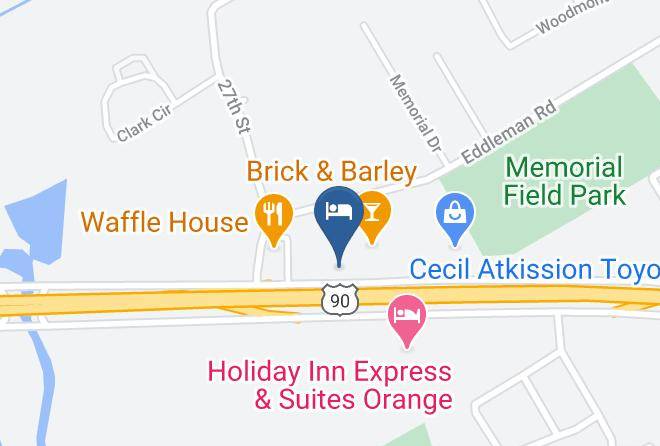 Orange - Days Inn By Wyndham Orange Maps