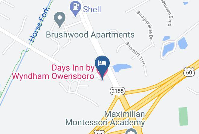 Daviess - Days Inn By Wyndham Owensboro Maps