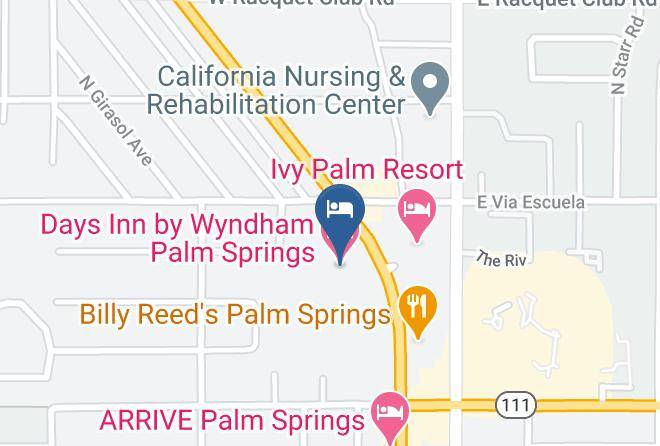 Riverside - Days Inn By Wyndham Palm Springs Maps