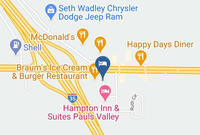 Garvin - Days Inn By Wyndham Pauls Valley Maps