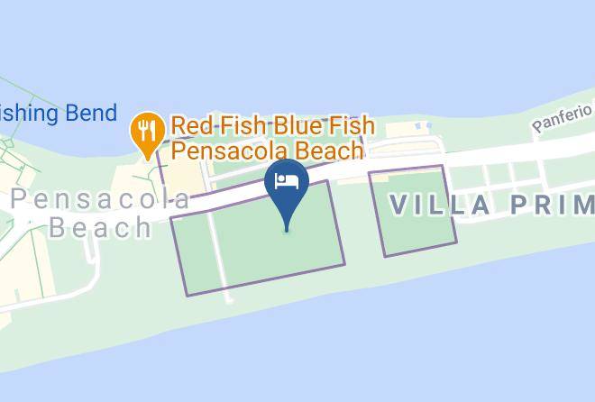 Escambia - Beachside Resort Pensacola Beach Maps