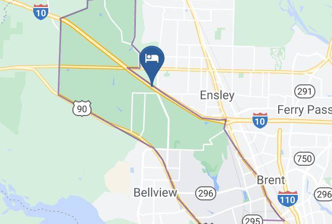 Days Inn By Wyndham Pensacola West Map