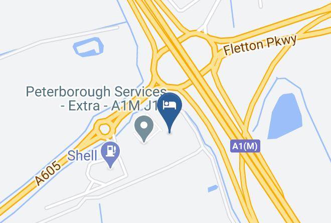 Cambridgeshire - Days Inn By Wyndham Peterborough Maps