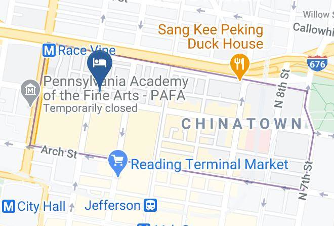 Philadelphia - Days Inn By Wyndham Philadelphia Convention Center Maps